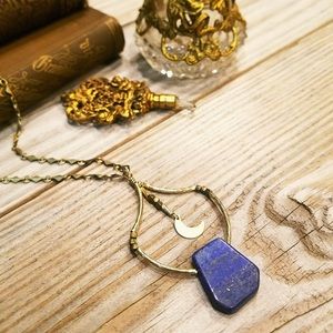 "Celestial Cravings"- Blue Lapis Statement Piece